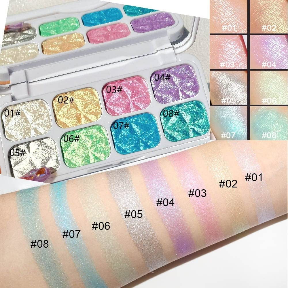 8 couleurs Macaron Cameleon Eye Shadow Plate