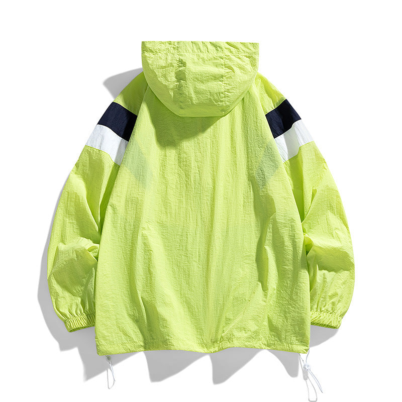 Outdoor été patchwork mince couple style pour les adolescents