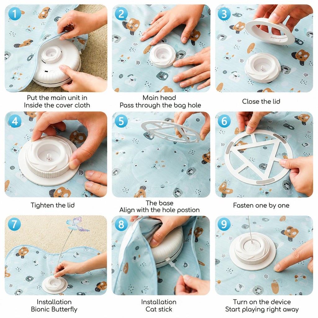 Jouets interactifs pour chats