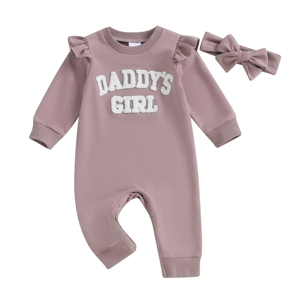 Mignon et doux floral Crawling and Growing Romper