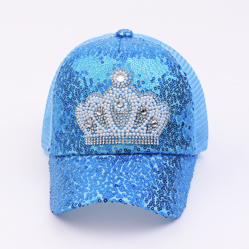 Crown Princess Childrens Mesh Hat