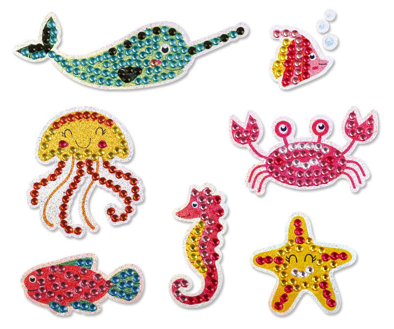Cartoon Diamond Peinture Réfrigérateur Magnet Diamond Sticker Toy