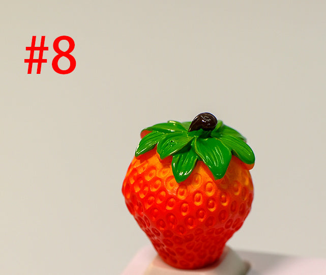Simulation d'axes croisés fruitiers Casquette tridimensionnelle