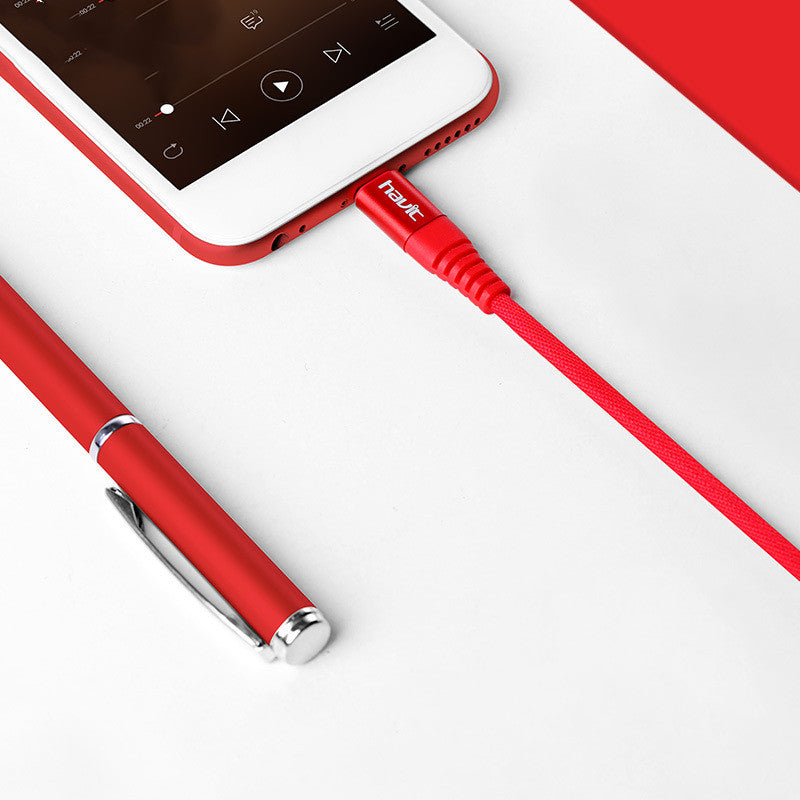 H60 Câble de données Universal 2.4A Mobile Phone Mobile Game Charger