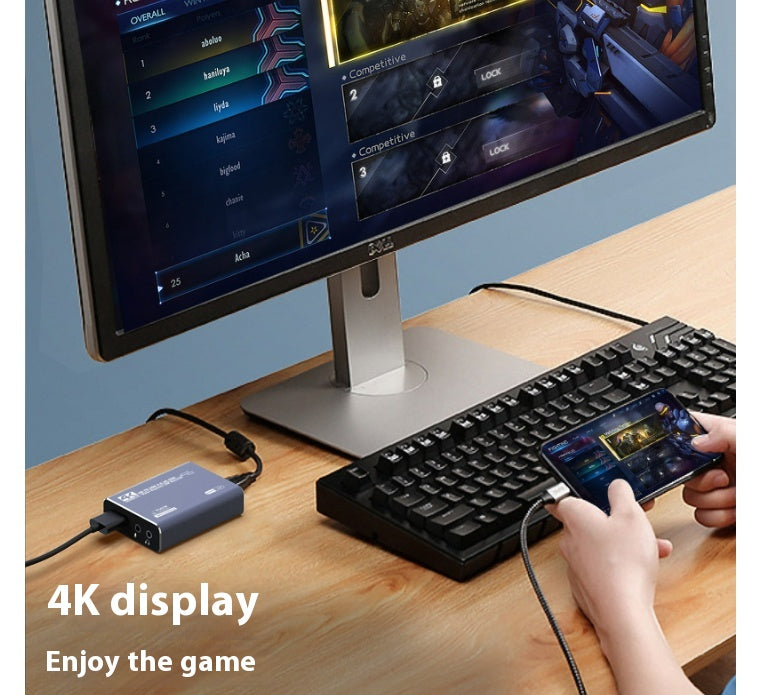 4K Gaming Set-top Box Enregistrement audio
