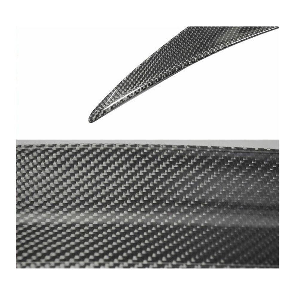 Convient 07-13 BMW 1 Series E82 Coupe P Style Carbon Fibre Arrière Trunk Spoiler Wing