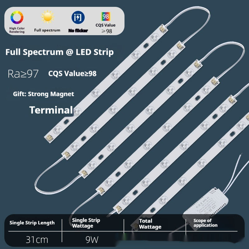 Plein spectre Led Super Bright Patch remplacement source de lumière Plafond plaque de base de lampe