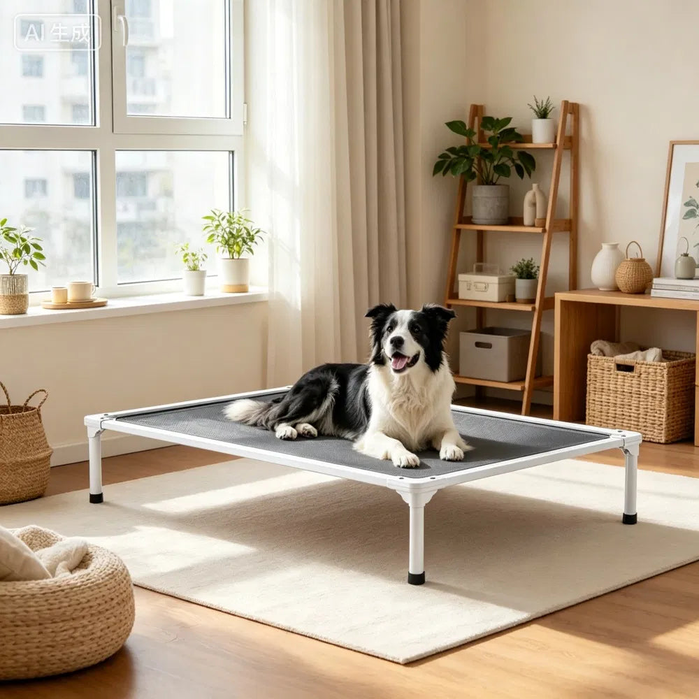 Lit pour chien élevé pour chambre à coucher