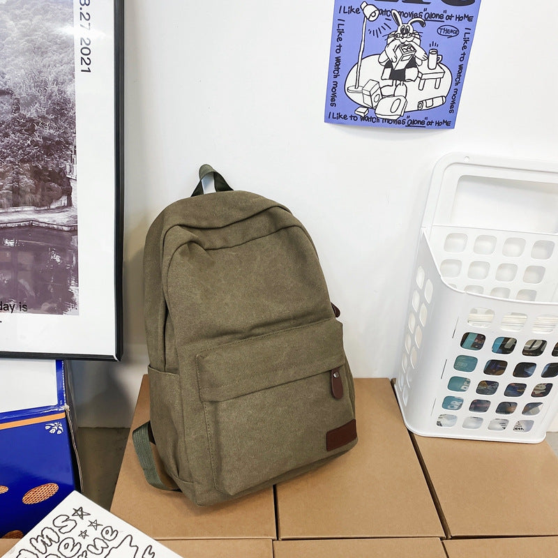 Sac à dos en toile Grande capacité Voyage en plein air Oxford Cloth