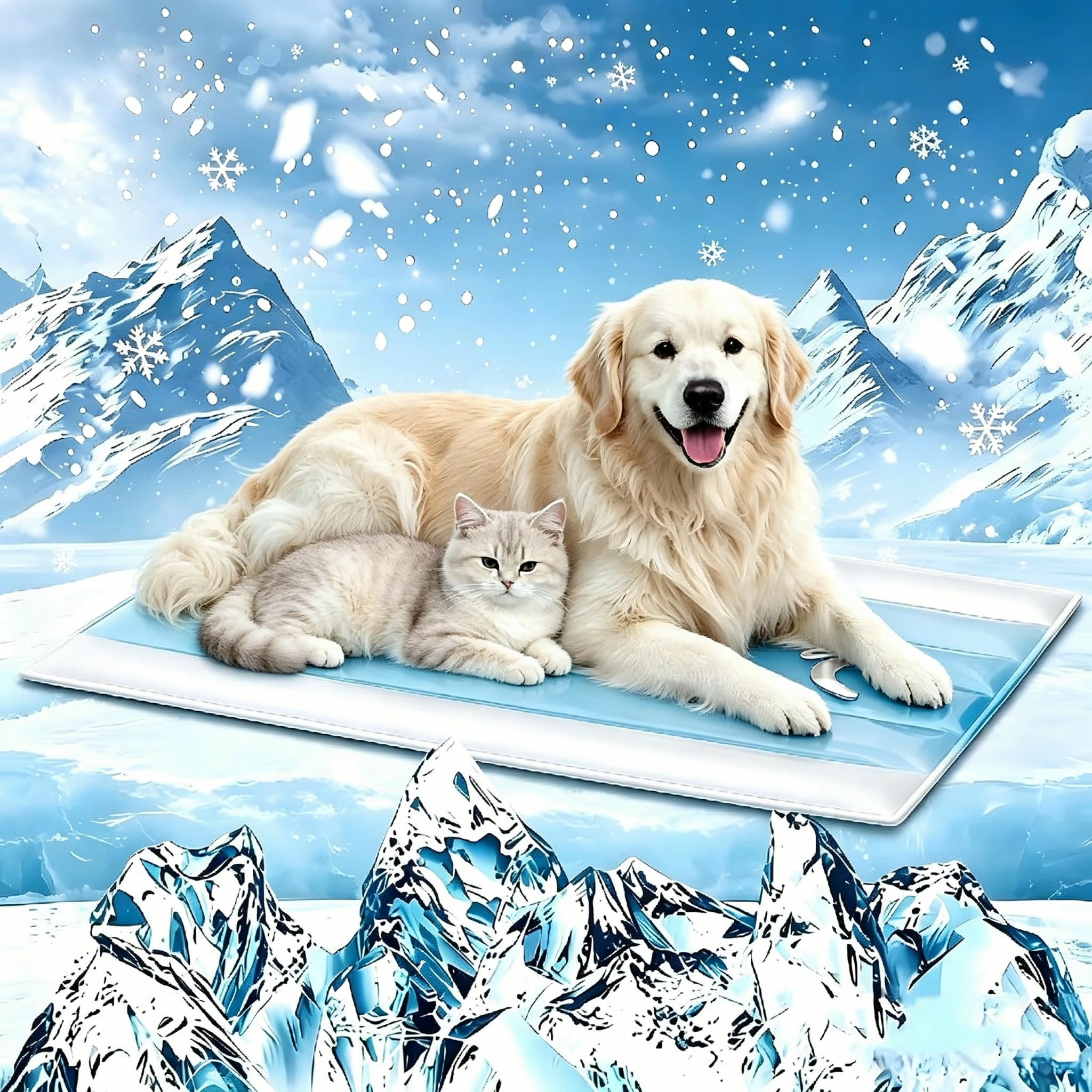 Tapis de refroidissement pour chiens