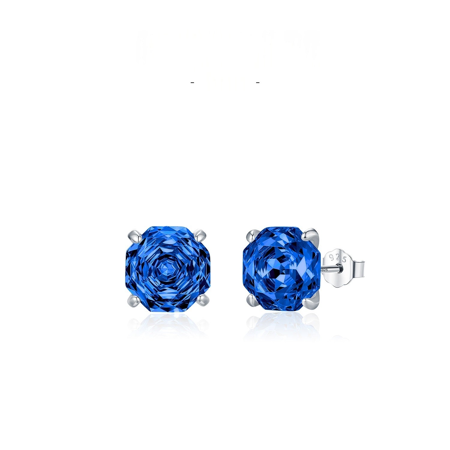 Boucles d'oreilles en diamant brillant taille rose Unisex Accessoire