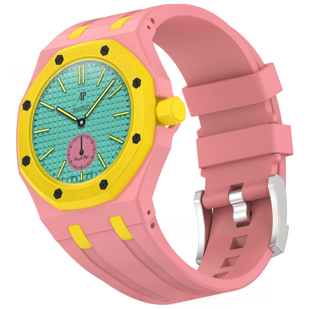 Convient pour la montre de poche Royal Oak co-marque avec une sangle intégrée