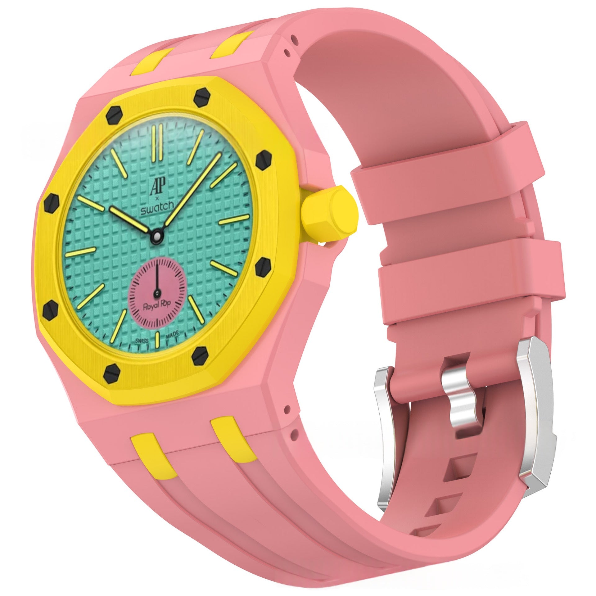Convient pour la montre de poche Royal Oak co-marque avec une sangle intégrée