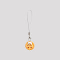 Cute kitten tart simulation phone charm