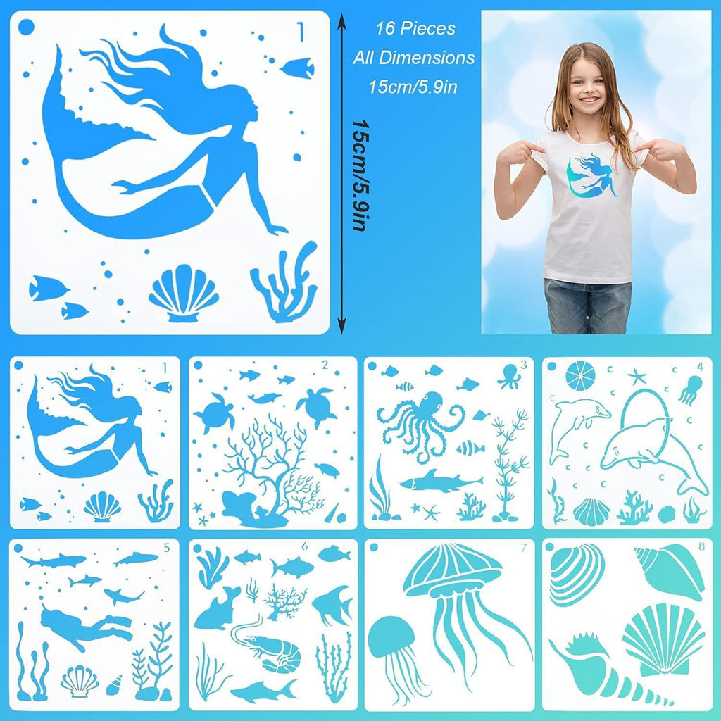 Reusable ocean-themed debossing mold