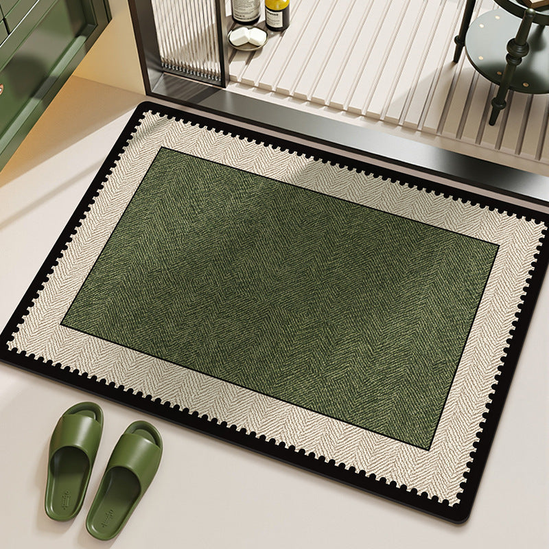 Tapis de douche antidérapant absorbant l'eau