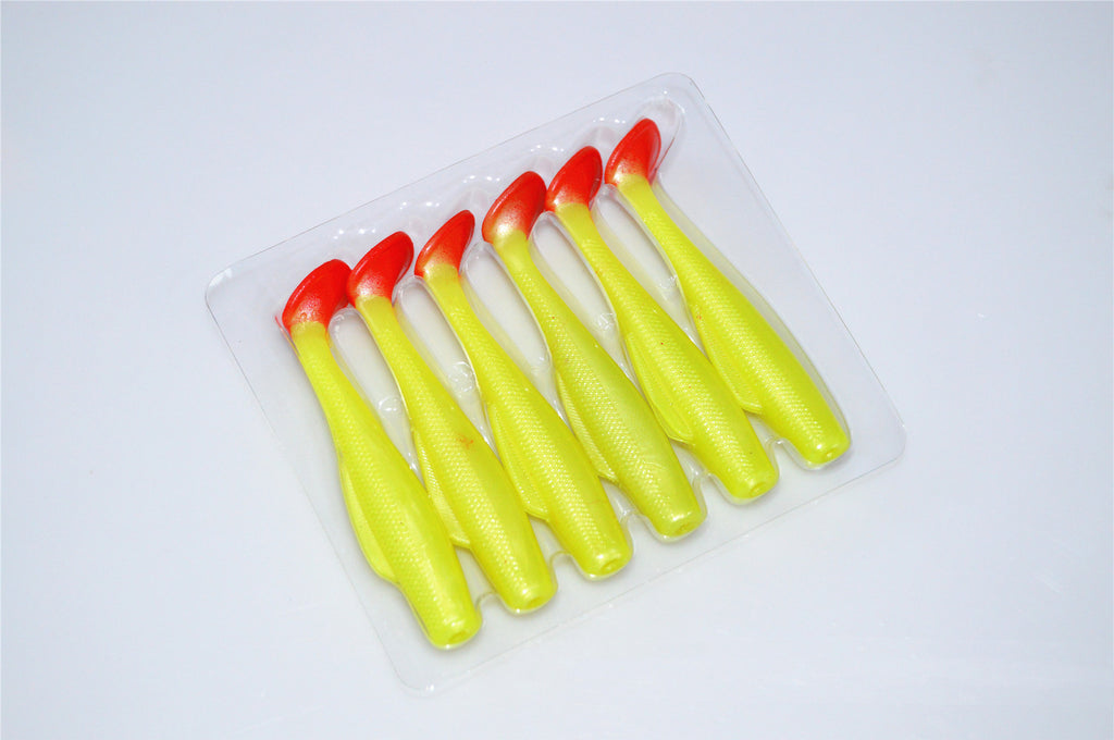 Ensemble multicolore en T-tail Lure Soft Bait