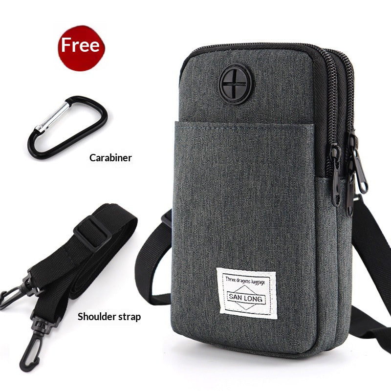 Oxford Cloth Waterproof Sport Outdoor Crossbody Phone Bag