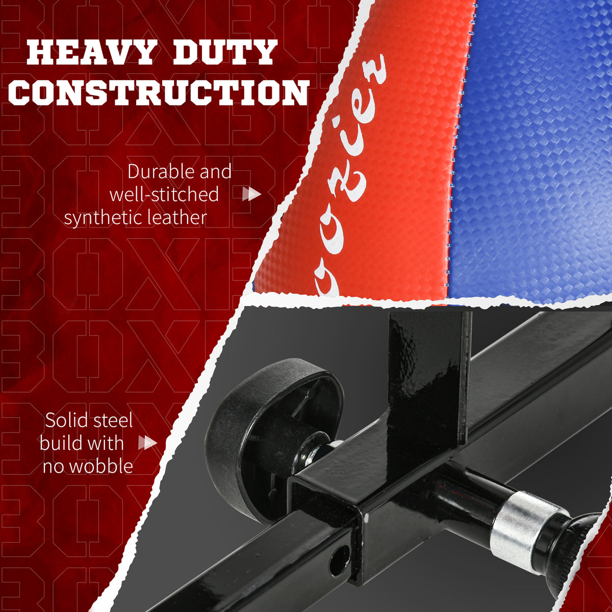 Adjustable speed bag platform