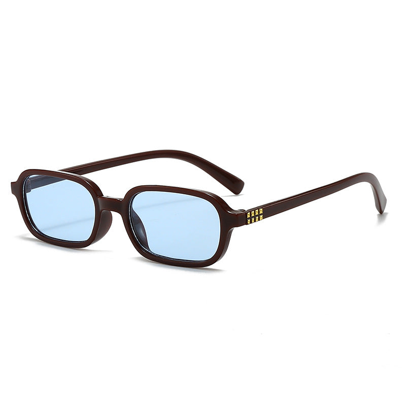 Style rétro Lunettes de soleil personnalisées en noir