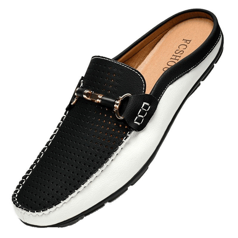 Chaussures en cuir de grande taille Hommes Chaussures respirantes