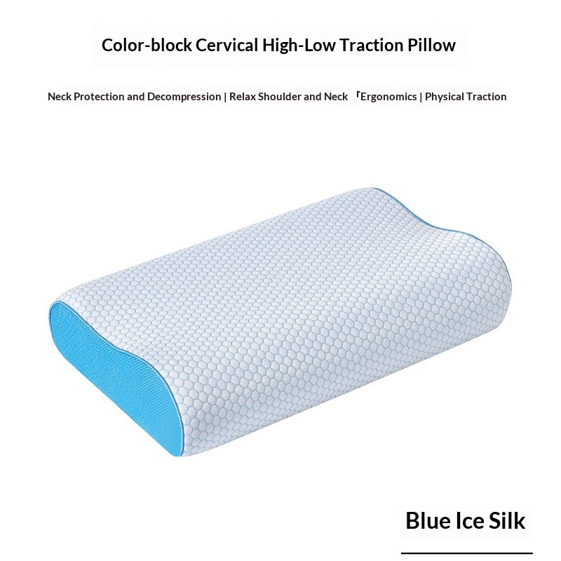 Iced silk memory pillow