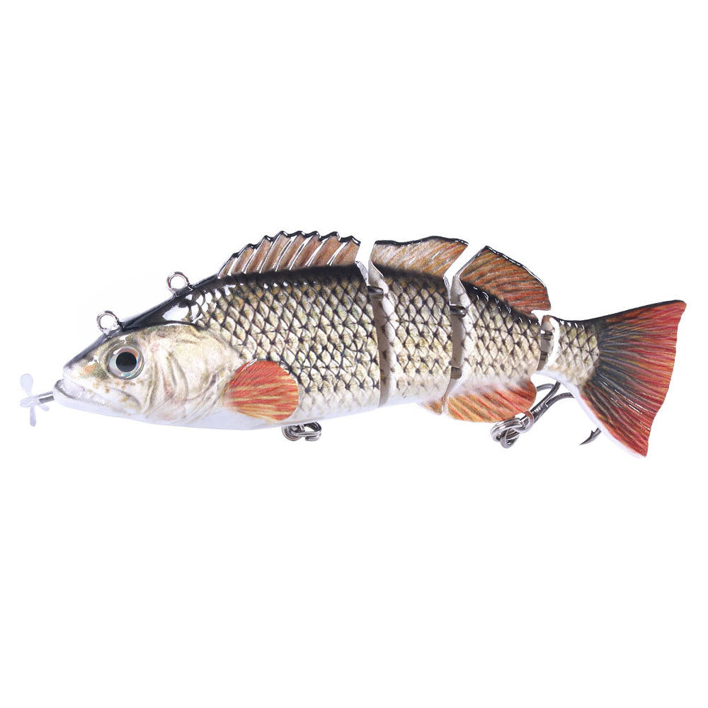 Luya Fausse Lure Knotty Fish 15CM54G Automatique Fish Usb Knotty Fish Aile électrique