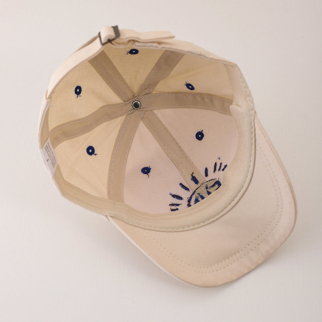 Lettre tridimensionnelle de couleur unique pour enfants Broderie solaire réglable Simple Casual B