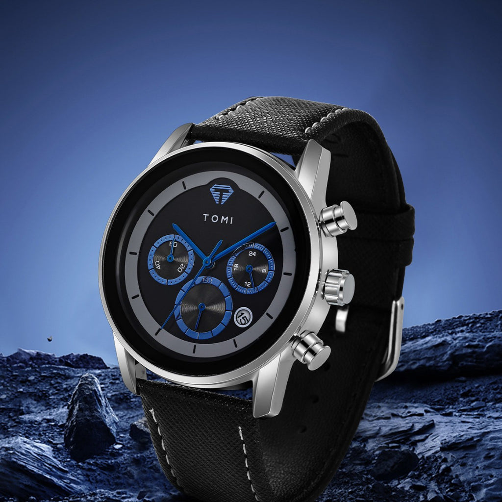 Ensemble de Cadeaux Montres Quartz Affaires Hommes