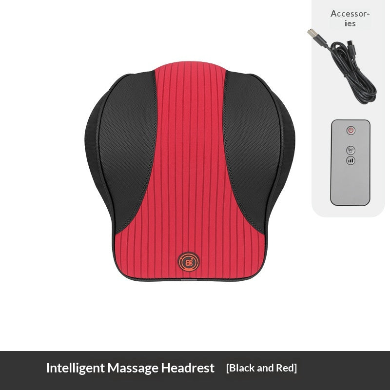 Accoudoir de voiture Massage électrique Lombaire Support Coussin