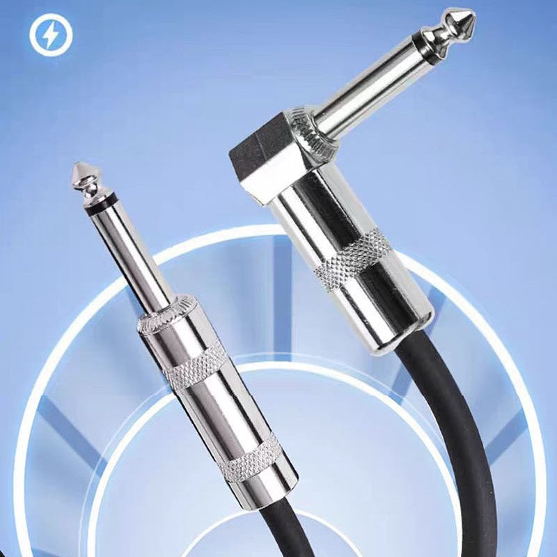 Elbow right audio cable noise reduction