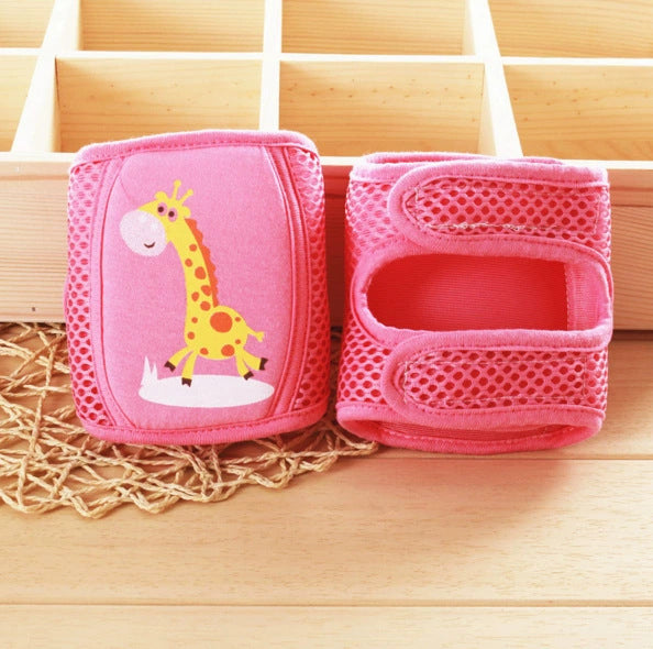 Été mince bébé enfant Crawling Knee Pads