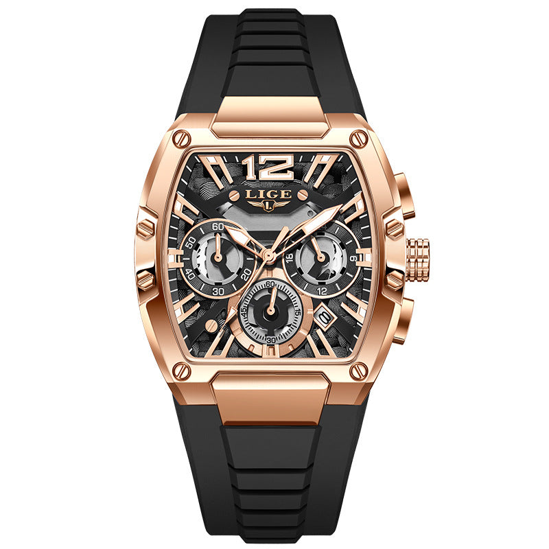 Sports Watch Multifonctionnel Waterproof Calendrier lumineux