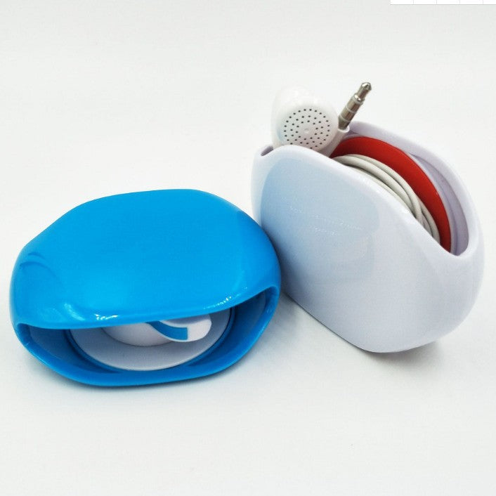 Boîte de stockage de câble de recharge de données de bobine de récupération automatique