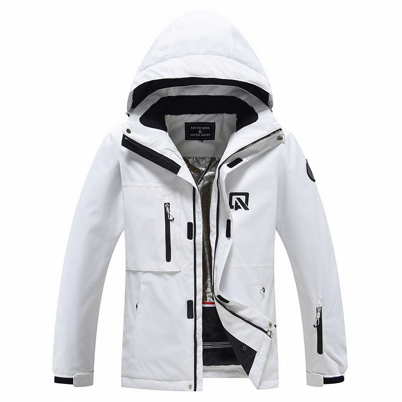 Costume de ski pour hommes et femmes en plein air Veneer Double Board