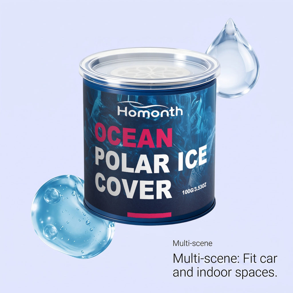 Couverture de glace polaire océanique