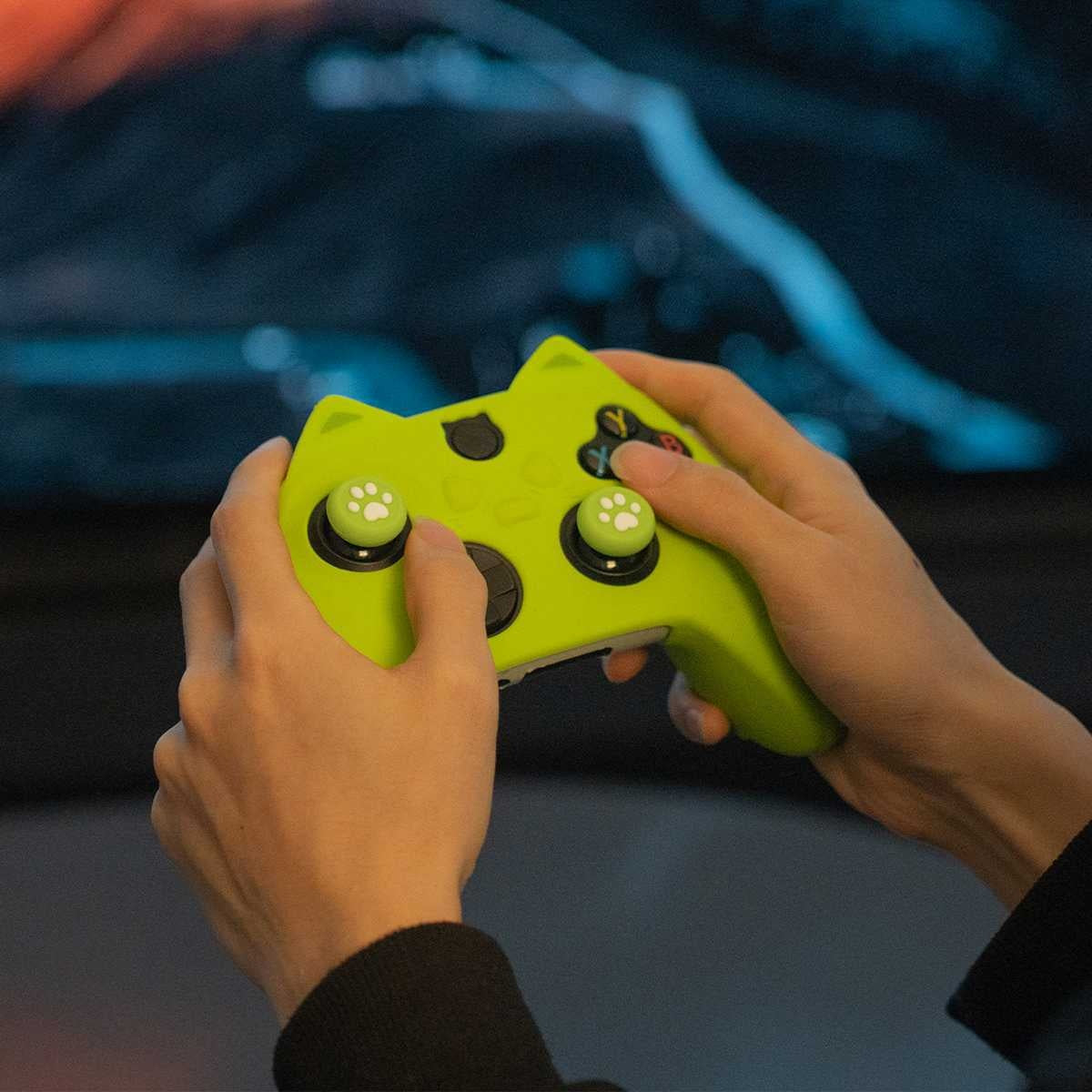 Contrôleur de jeu mignon tout inclus Soft Shell Silicone Cover