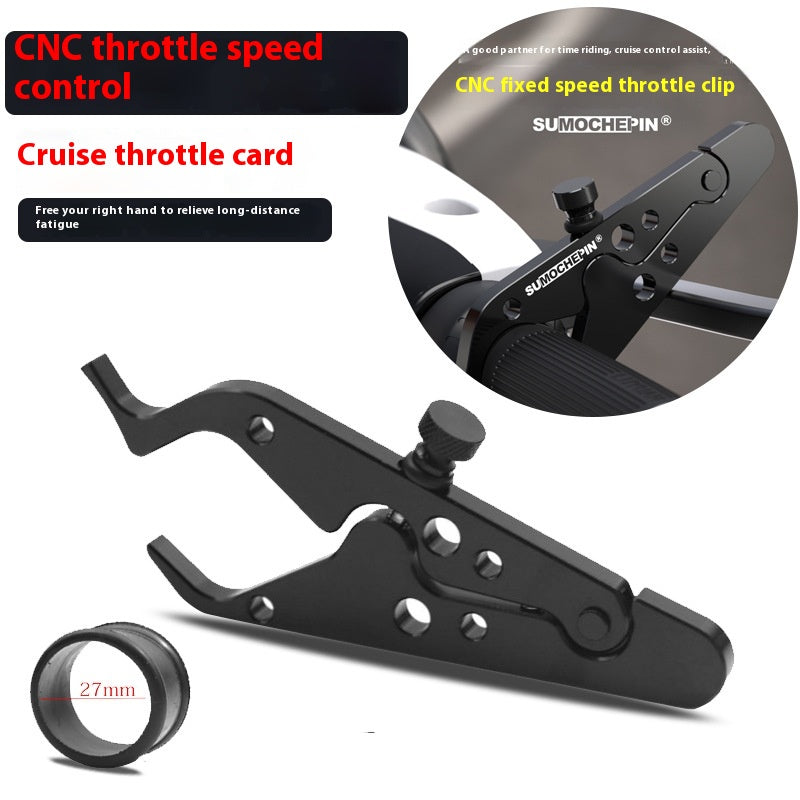 Contrôlateur électrique de contrôle de vitesse de moto Clip porte-support auxiliaire Aluminiu