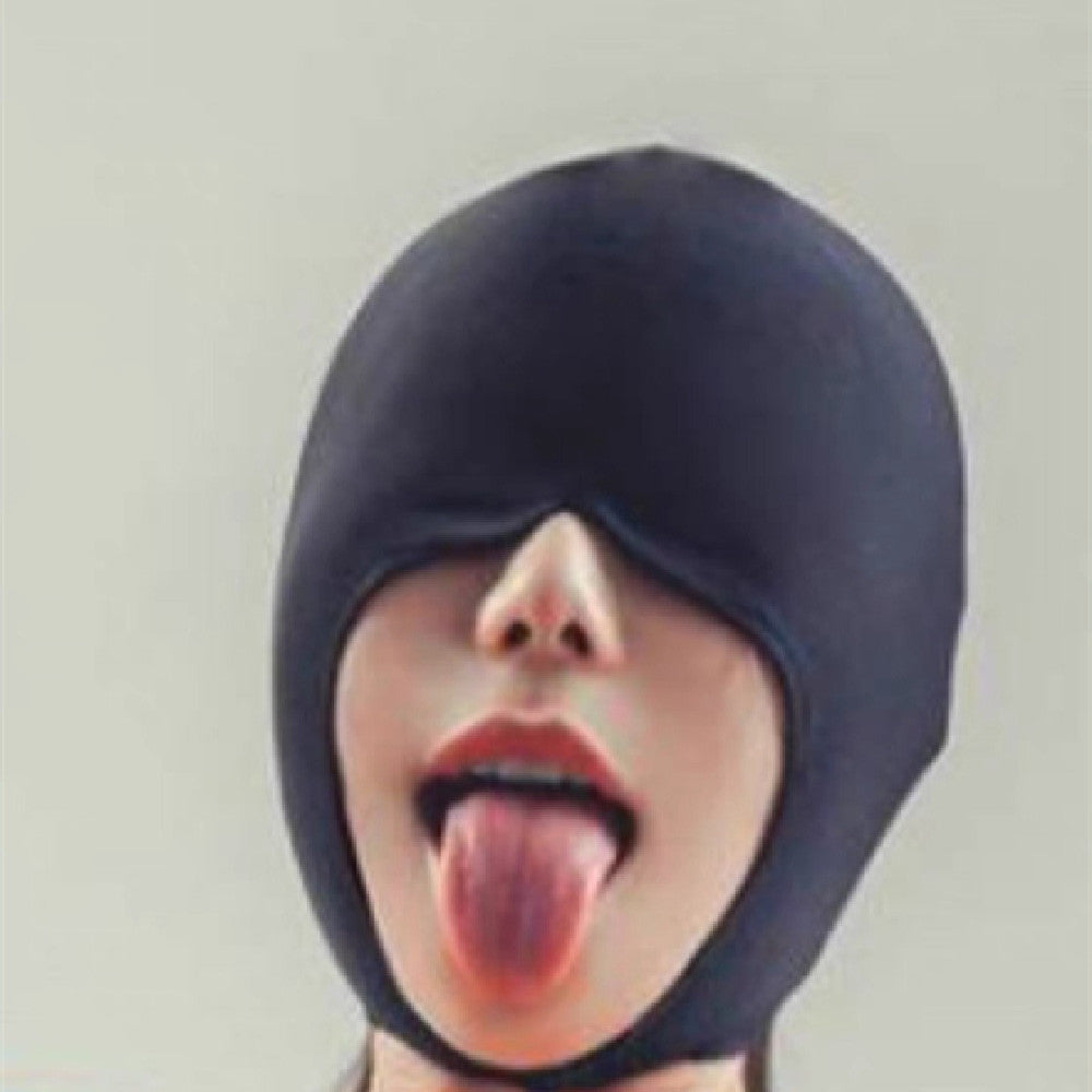 Photographie de performance Masque des yeux et couverture de la tête
