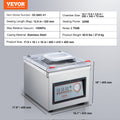 VEVOR Chambre Aspirateur Sealer DZ-260C Chambre de cuisine Aspirateur Sealer