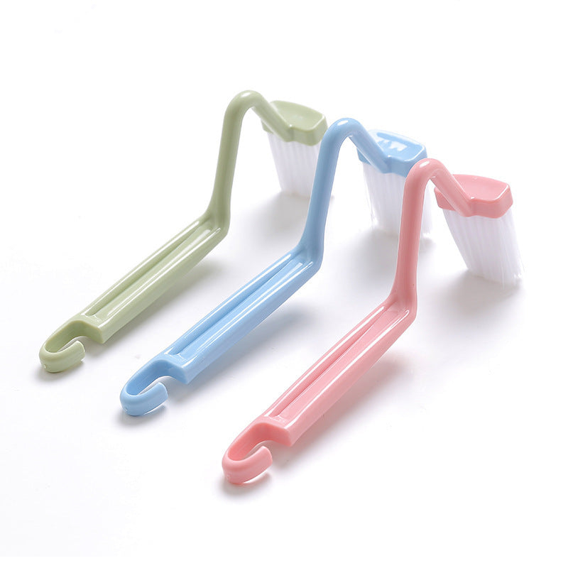 Toilette Courbée Brosse de nettoyage Gap outil Salle de bain Accessoire Long Poignée Wall Mounted Toilette S