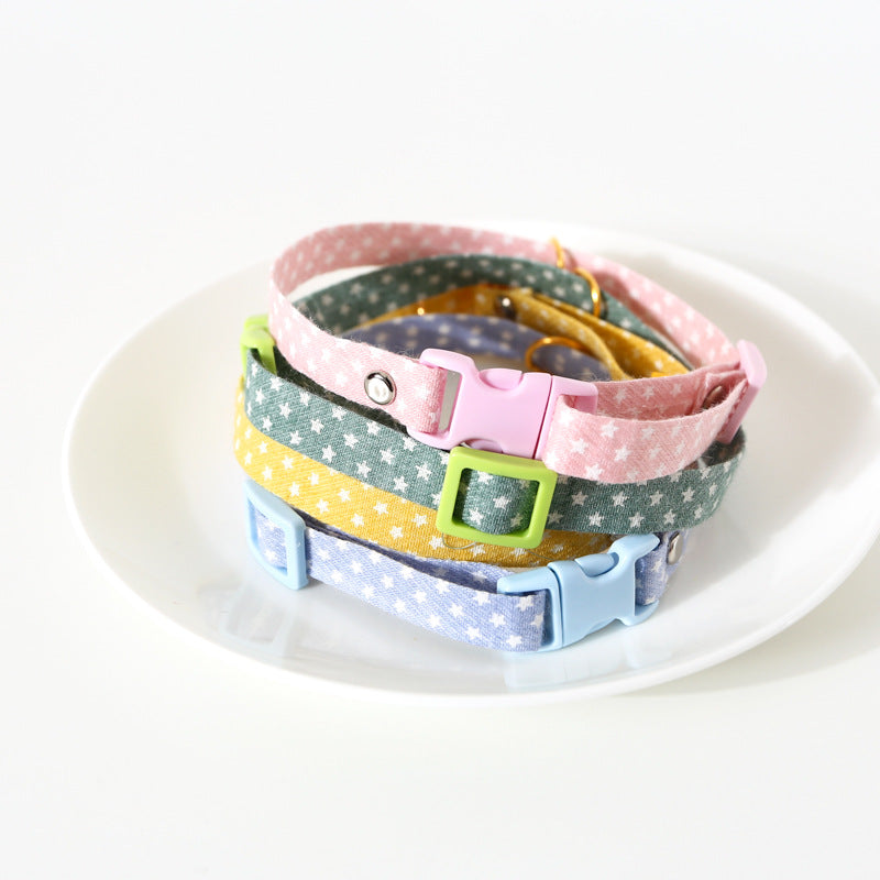 Collier de sécurité pour chien de chat, couleur confluent avocat