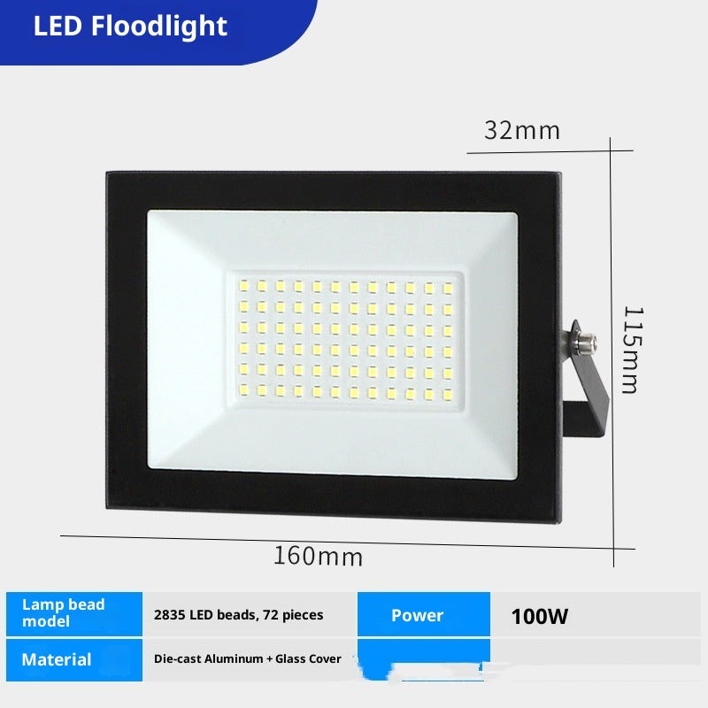 Borderless LED Projecteur extérieur étanche