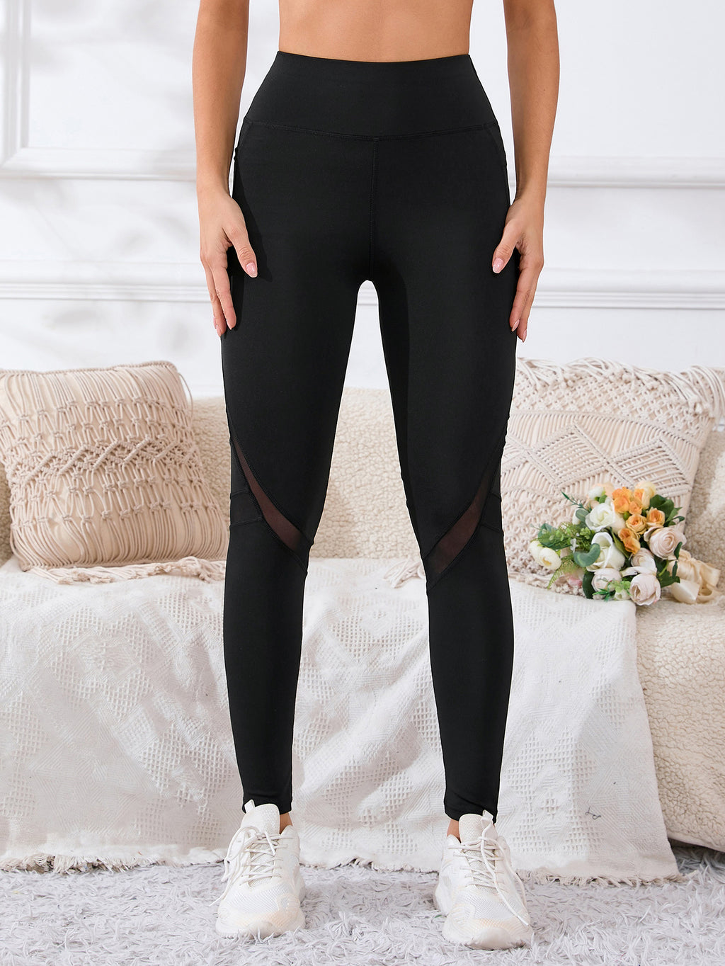 Pantalon de yoga à vente chaude européen et américain Pantalons de sport de plein air Casual