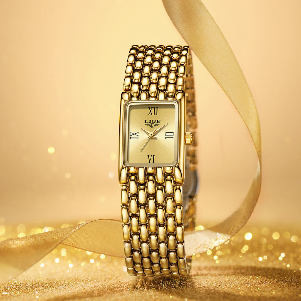 Arrivée Casual simple et compacte montre carrée
