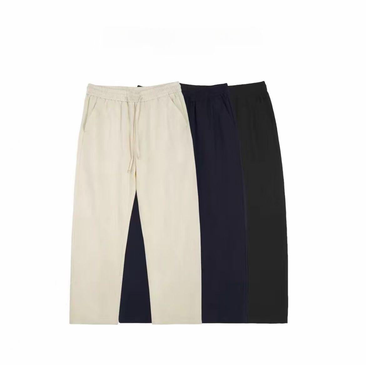 Pantalons à jambes droites pour hommes
