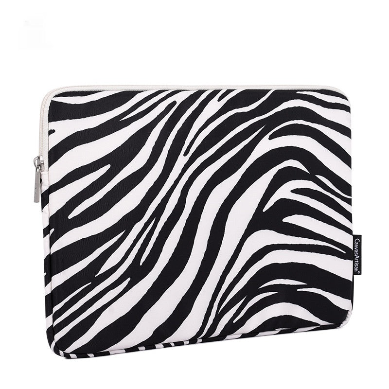 Pattern Zebra Casual Digital Notebook Protection Manche