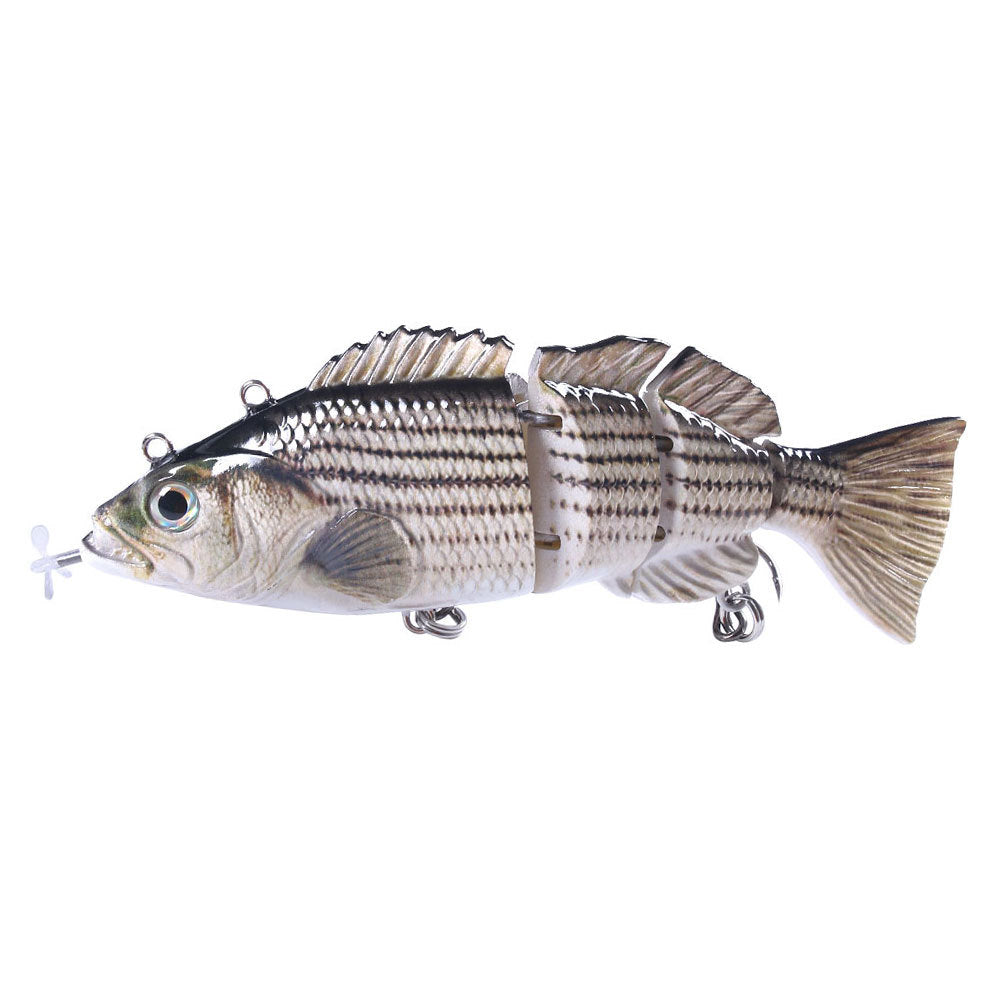 Luya Fausse Lure Knotty Fish 15CM54G Automatique Fish Usb Knotty Fish Aile électrique