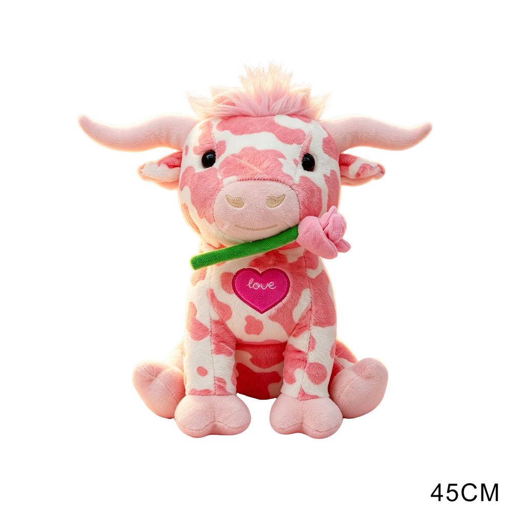 45cm Sugao Cow peluche jouet doux fluffy Decompression Cure Doll Mignon Forme
