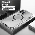 Boîtier de téléphone magnétique en alliage d'aluminium métallique